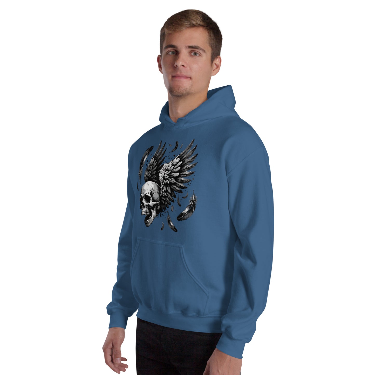 Flying Skull Unisex Hoodie