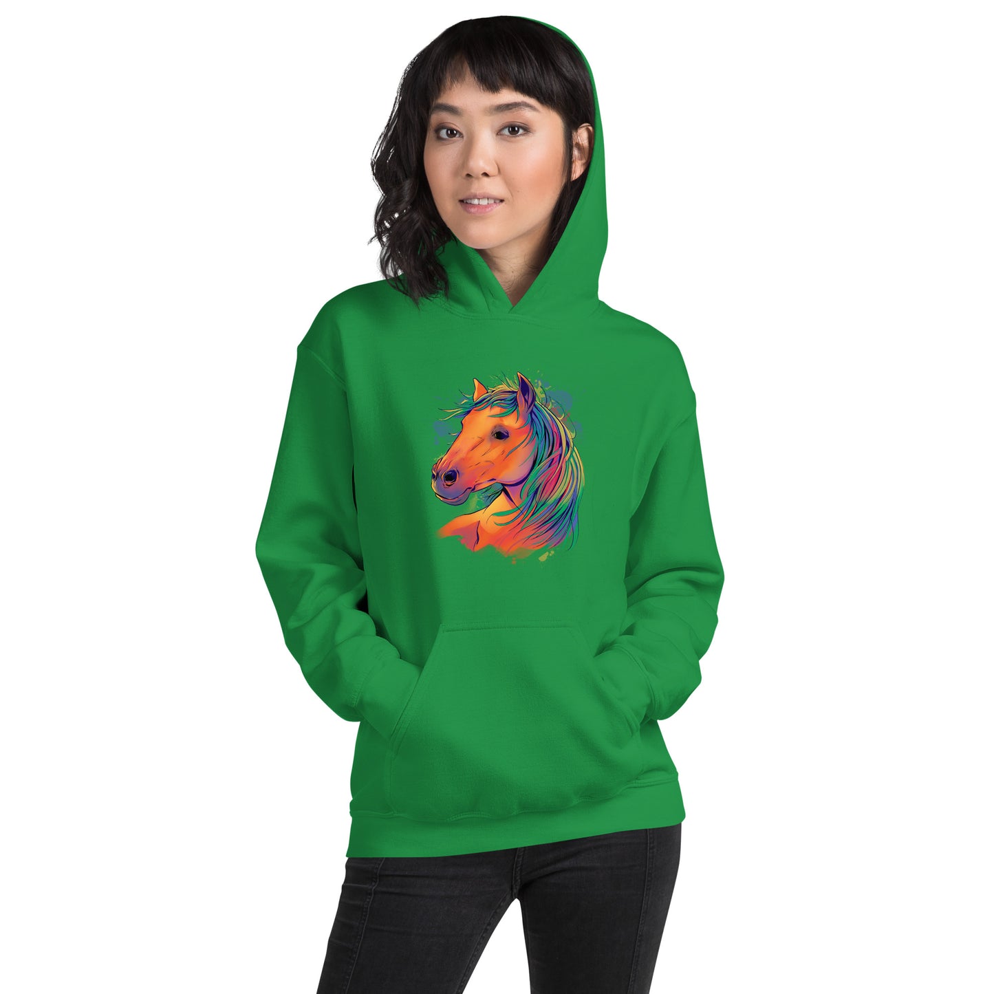 Horse Rainbow Unisex Hoodie