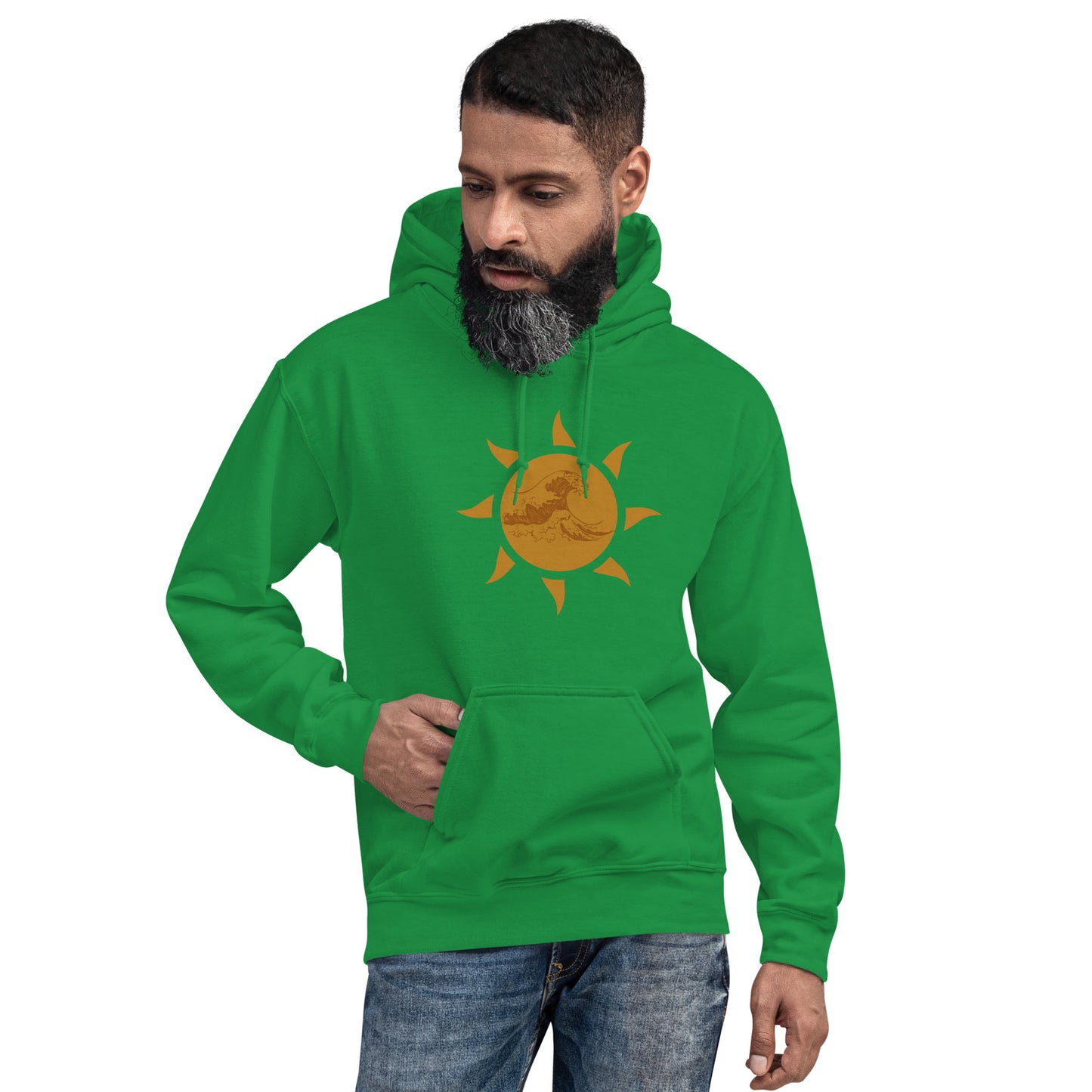 Wave in Sun Unisex Hoodie