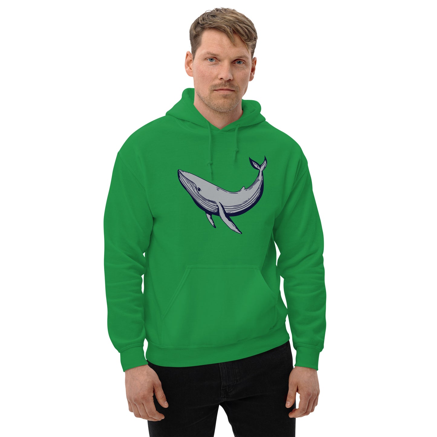 Grey Whale Unisex Hoodie