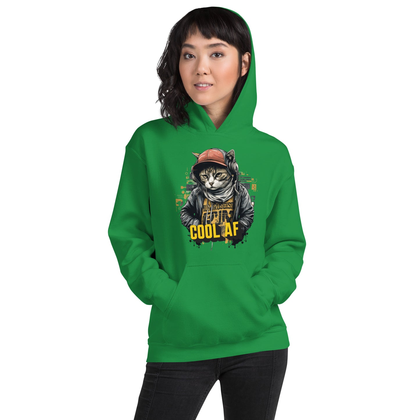 Cool AF Cat Unisex Hoodie