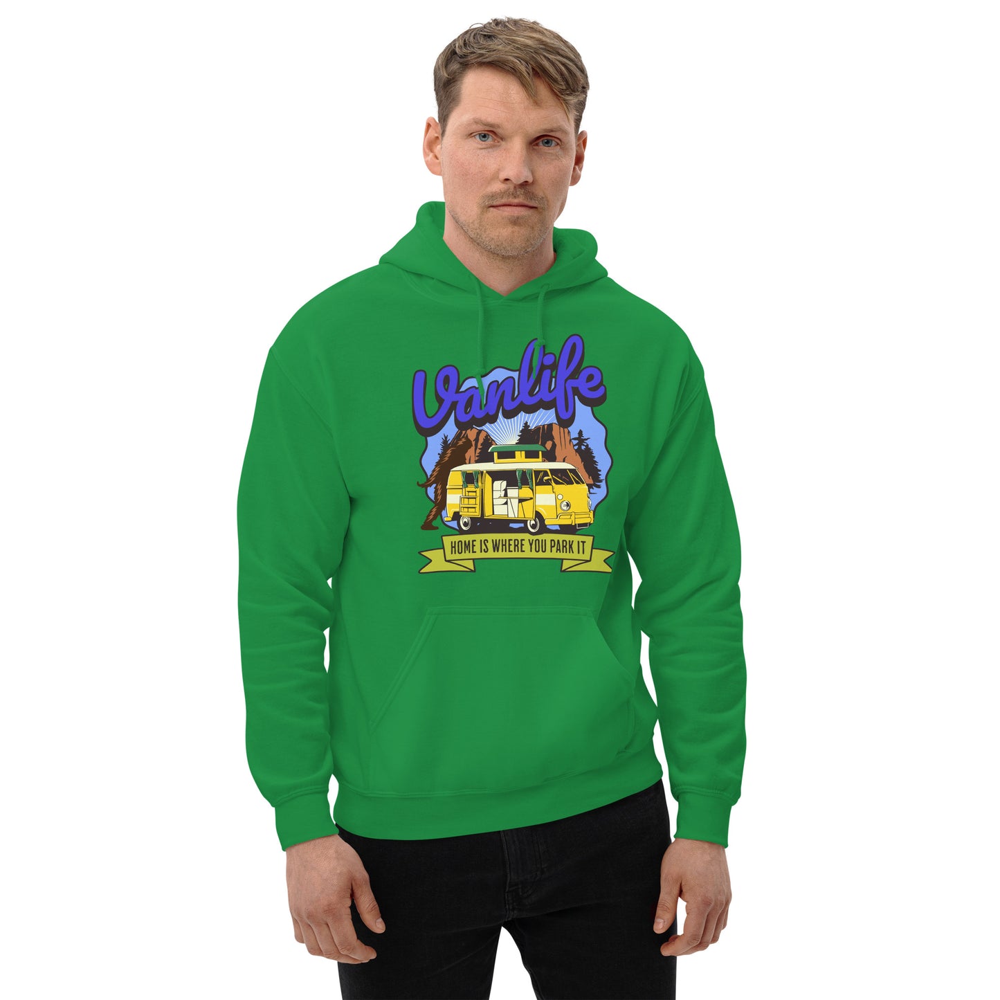 Van Life Home Is Where You Park It Unisex Hoodie