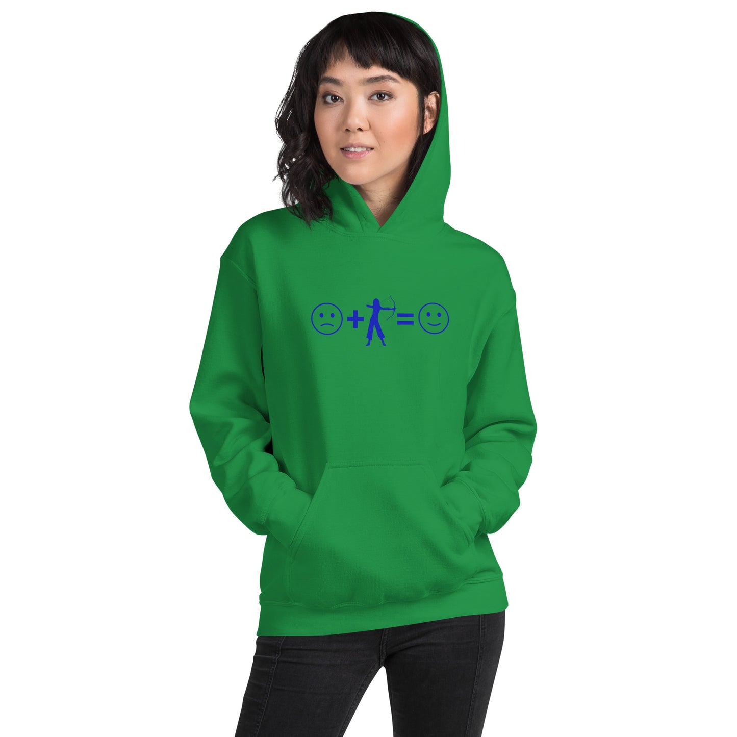 Archery Equals Happiness Unisex Hoodie