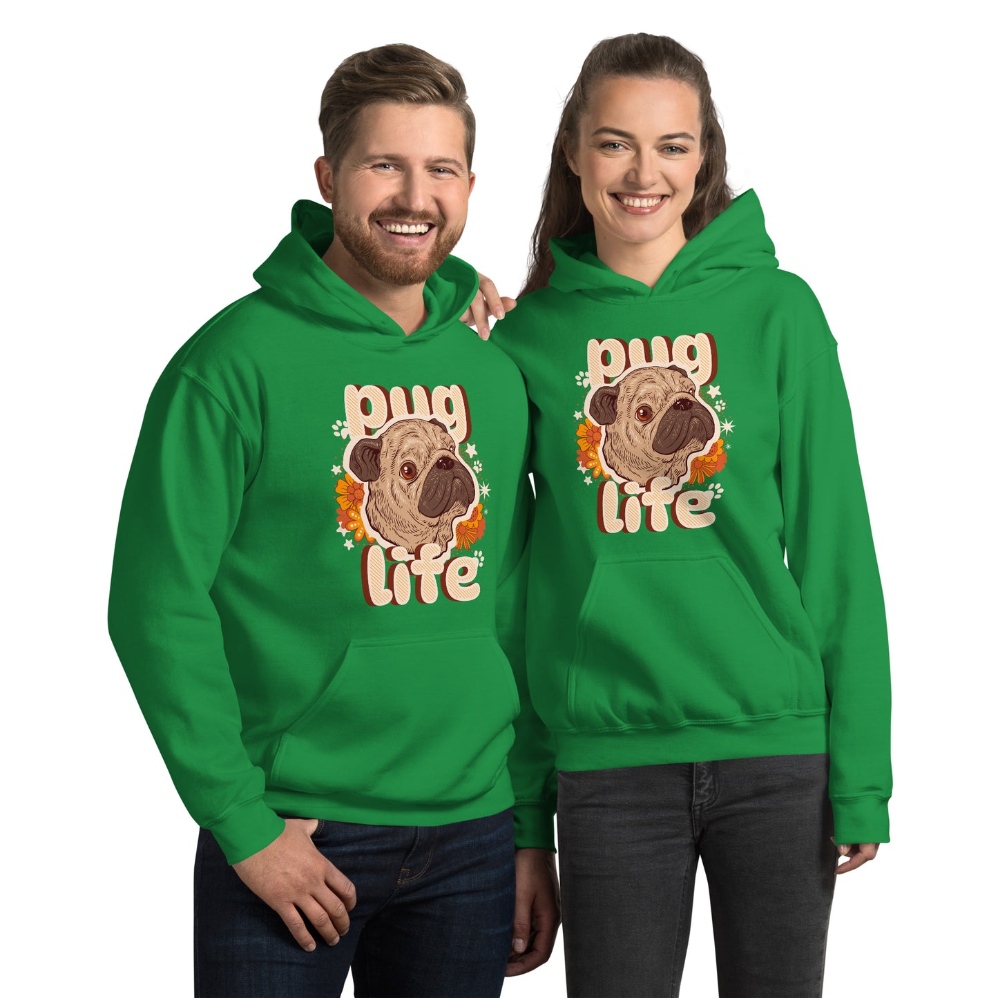 Pug Life Unisex Hoodie