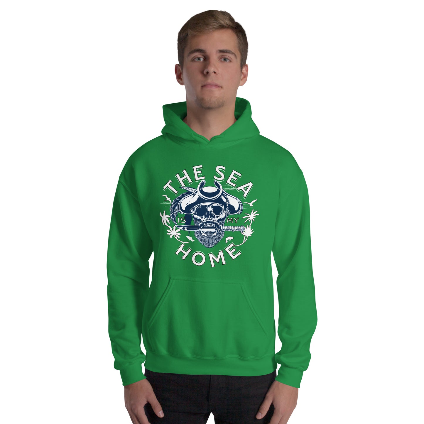 The Sea is My Home Pirate Unisex Hoodie