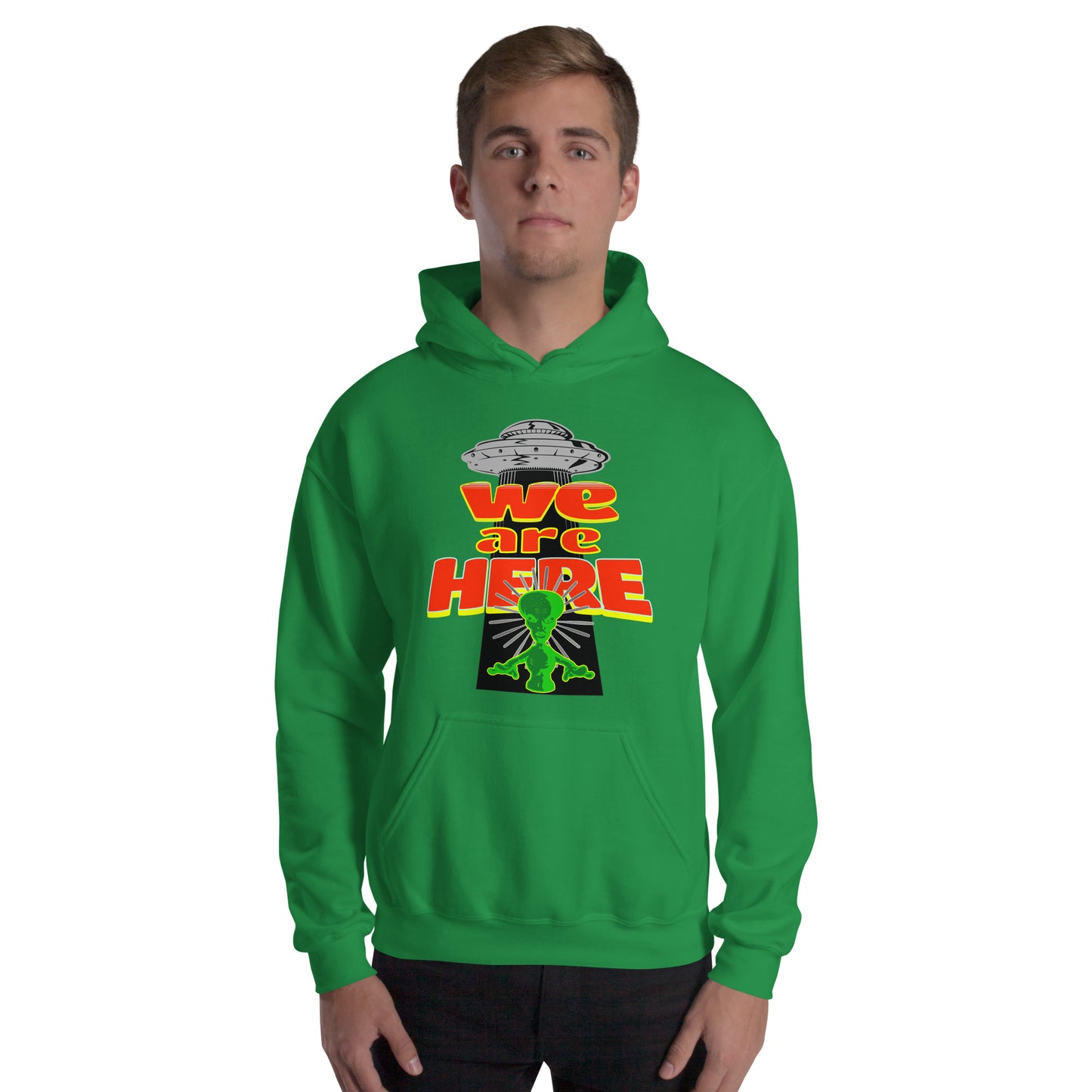 Aliens We Are Here Unisex Hoodie