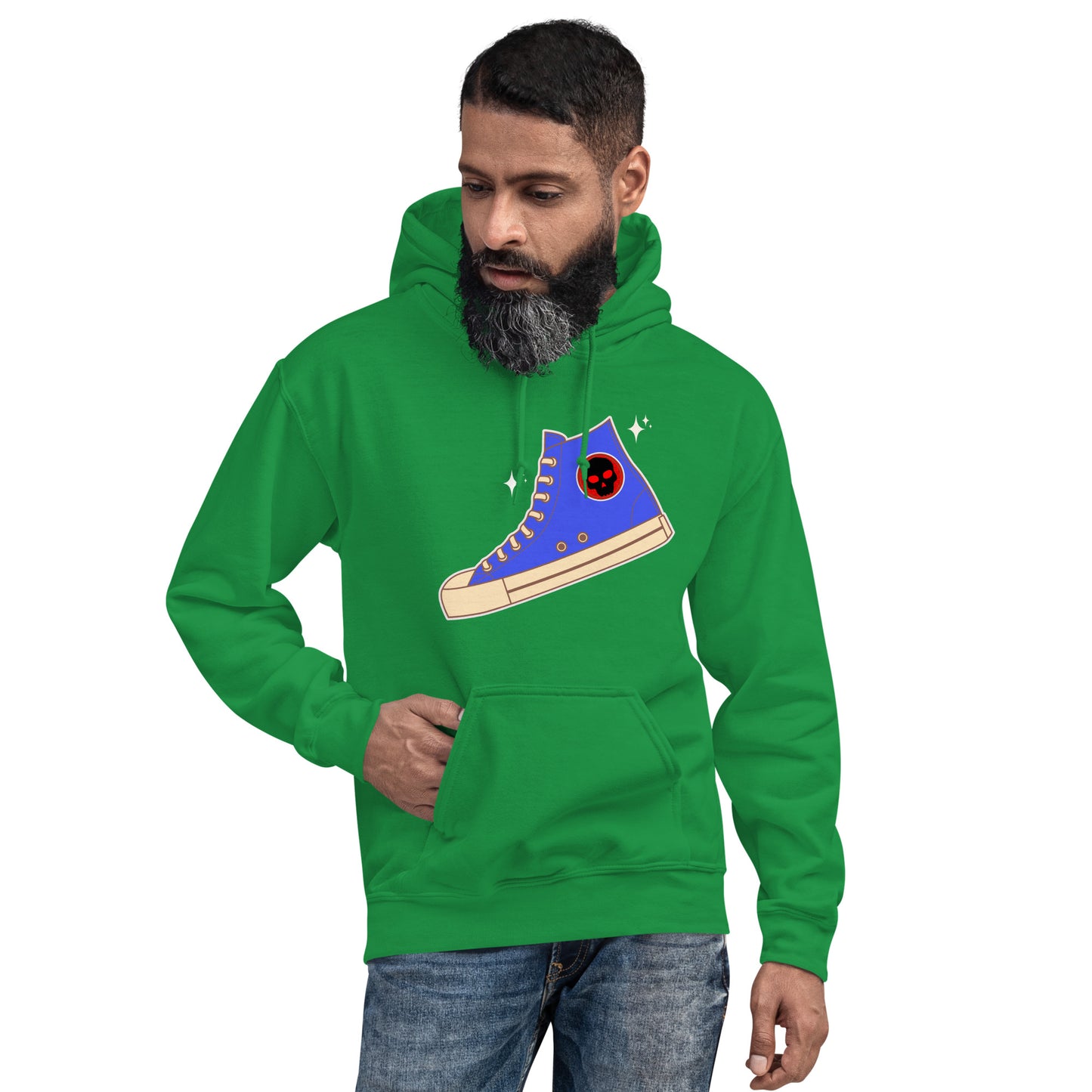 High Top Sneaker Unisex Hoodie