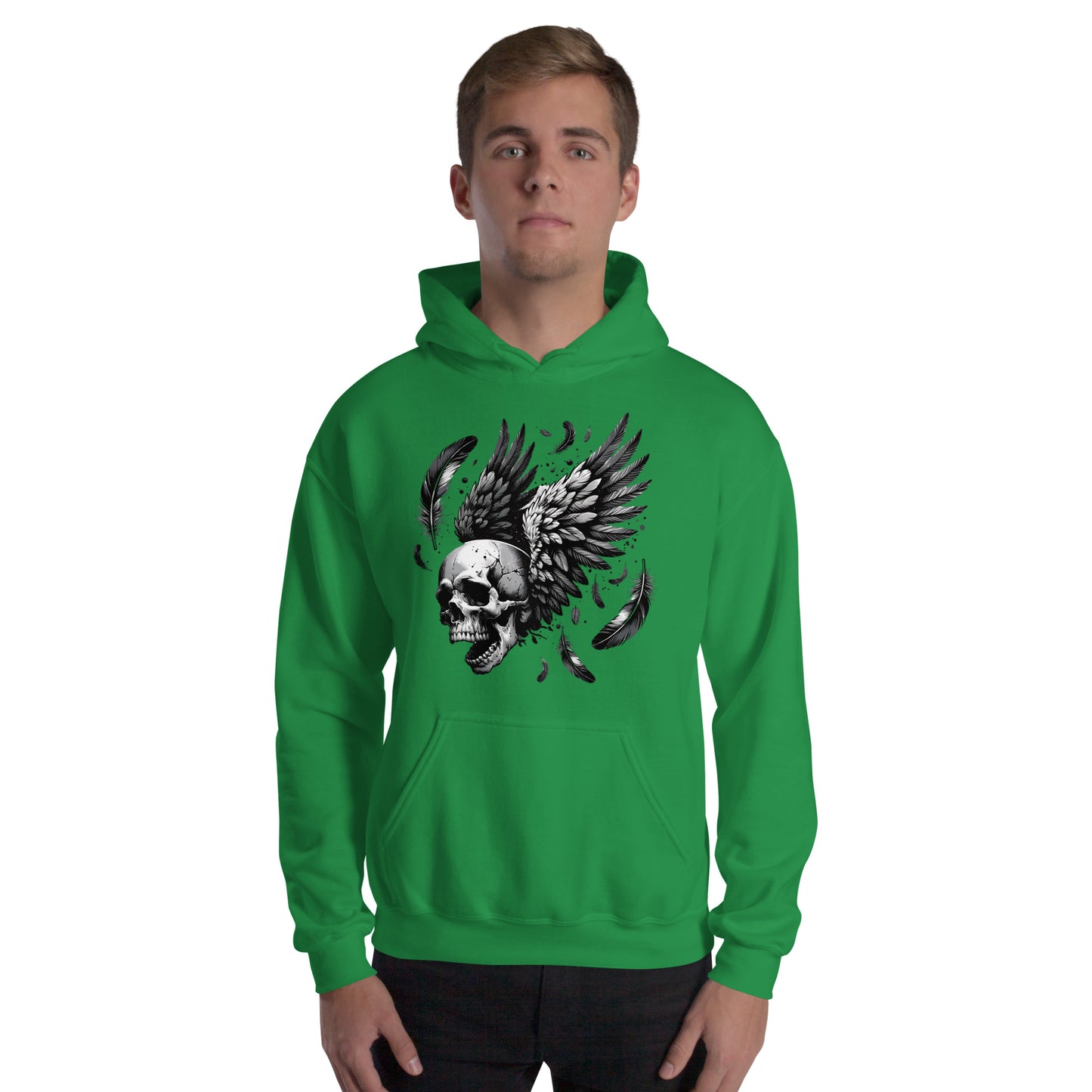 Flying Skull Unisex Hoodie