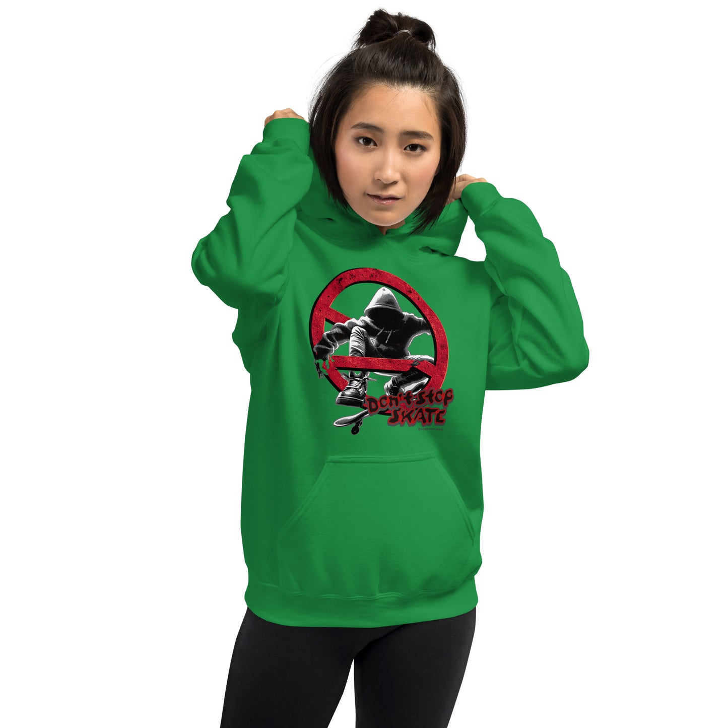 Don't Stop, Skate Unisex Hoodie