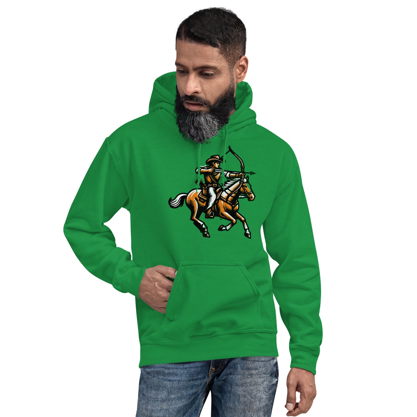 Cowboy Archer Unisex Hoodie