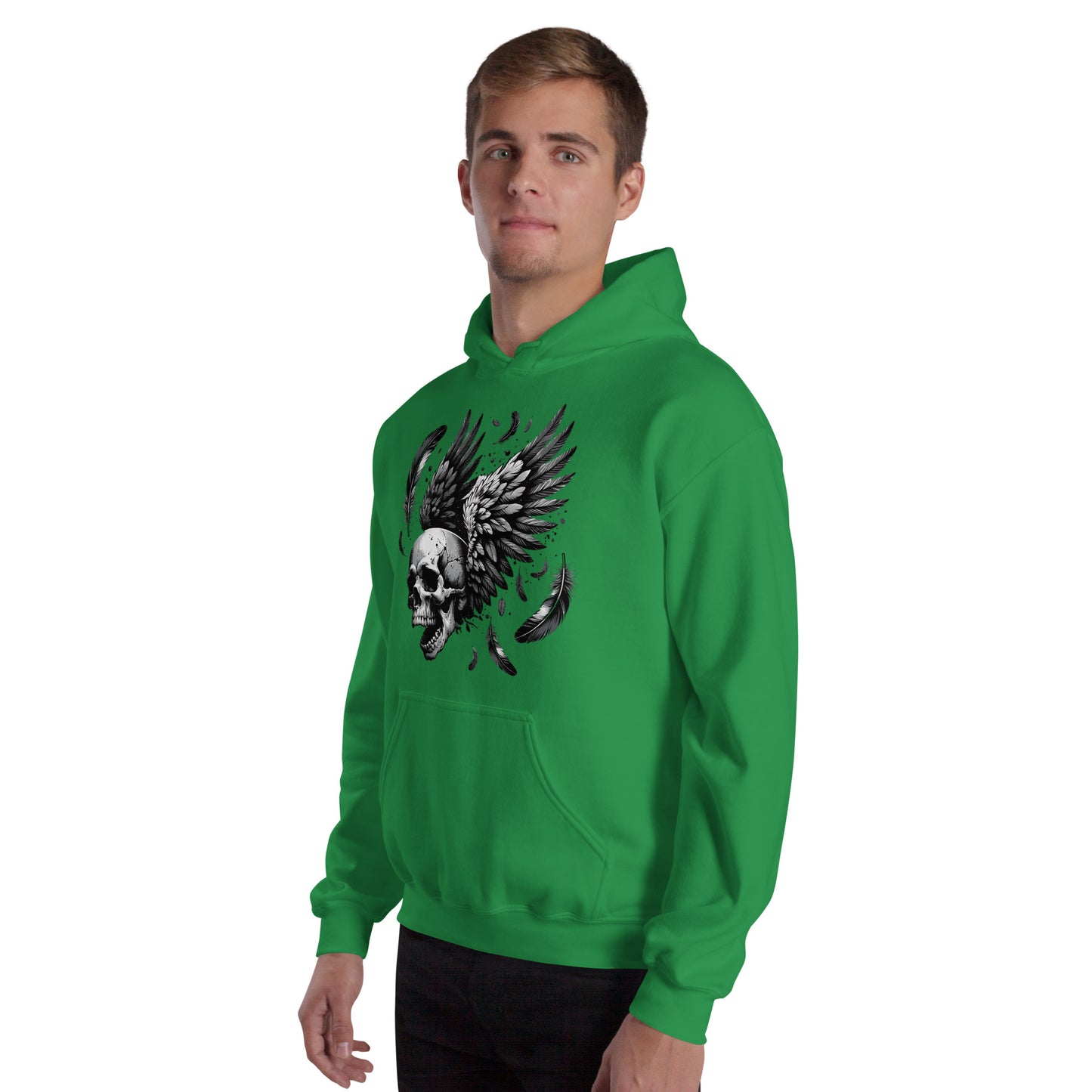 Flying Skull Unisex Hoodie