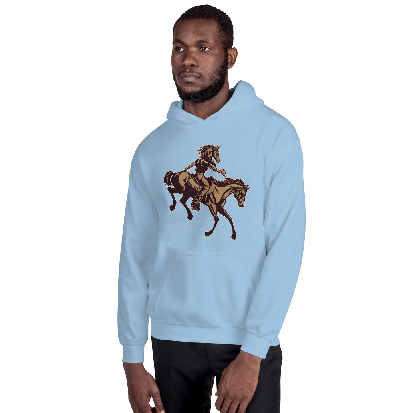 Horse-Man Unisex Hoodie