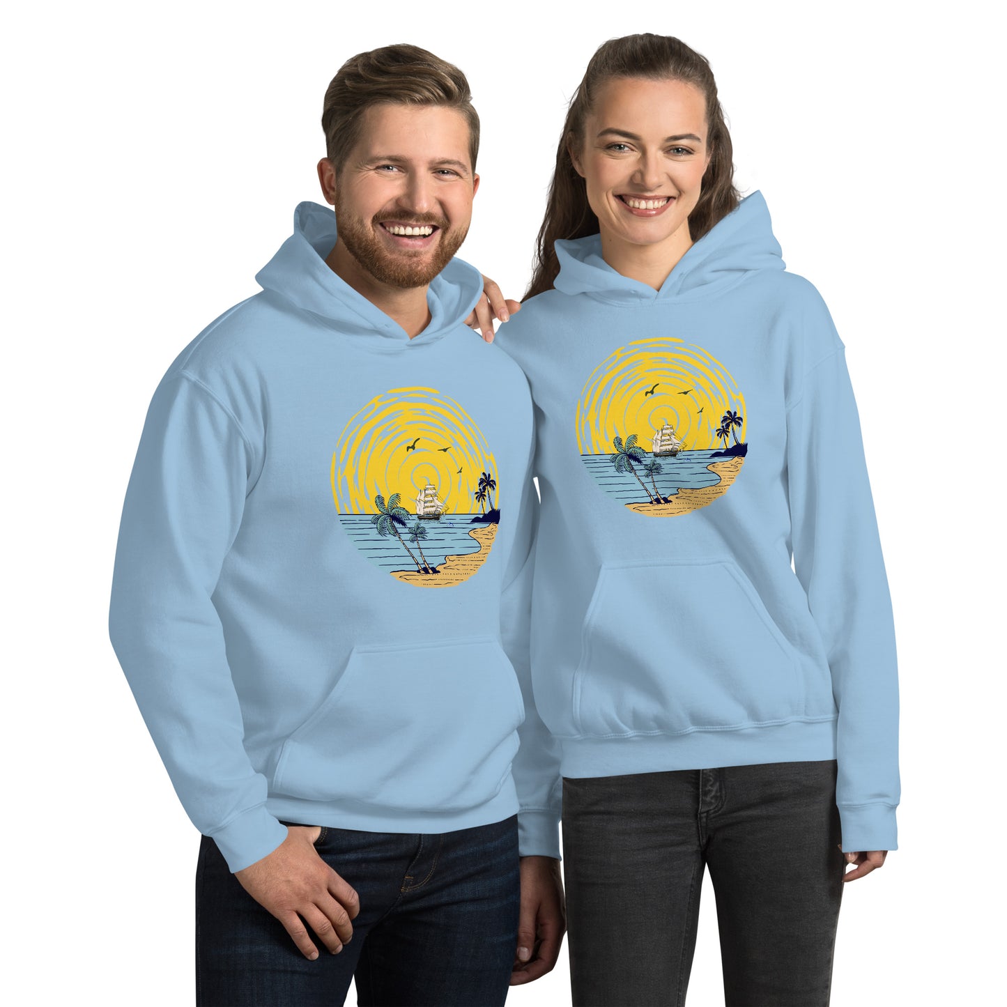 Paradise Ship Unisex Hoodie