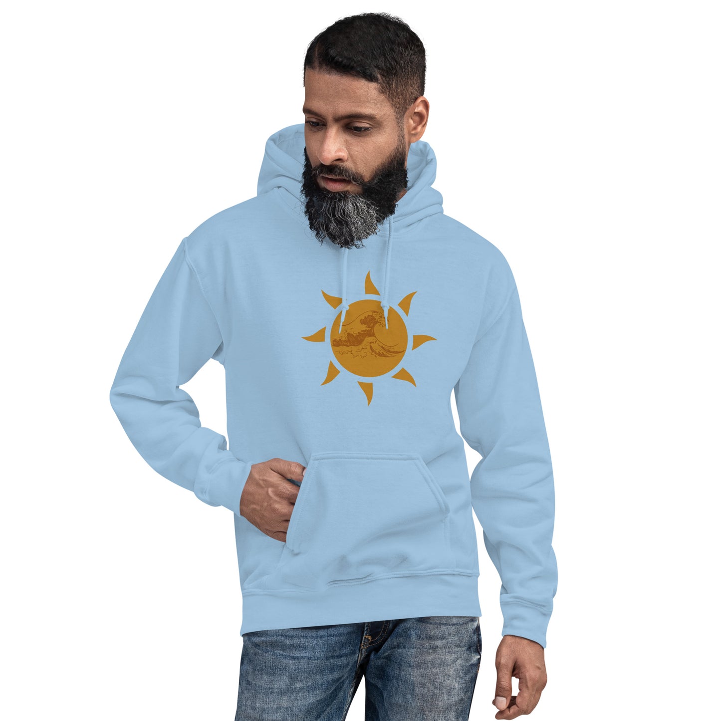 Wave in Sun Unisex Hoodie