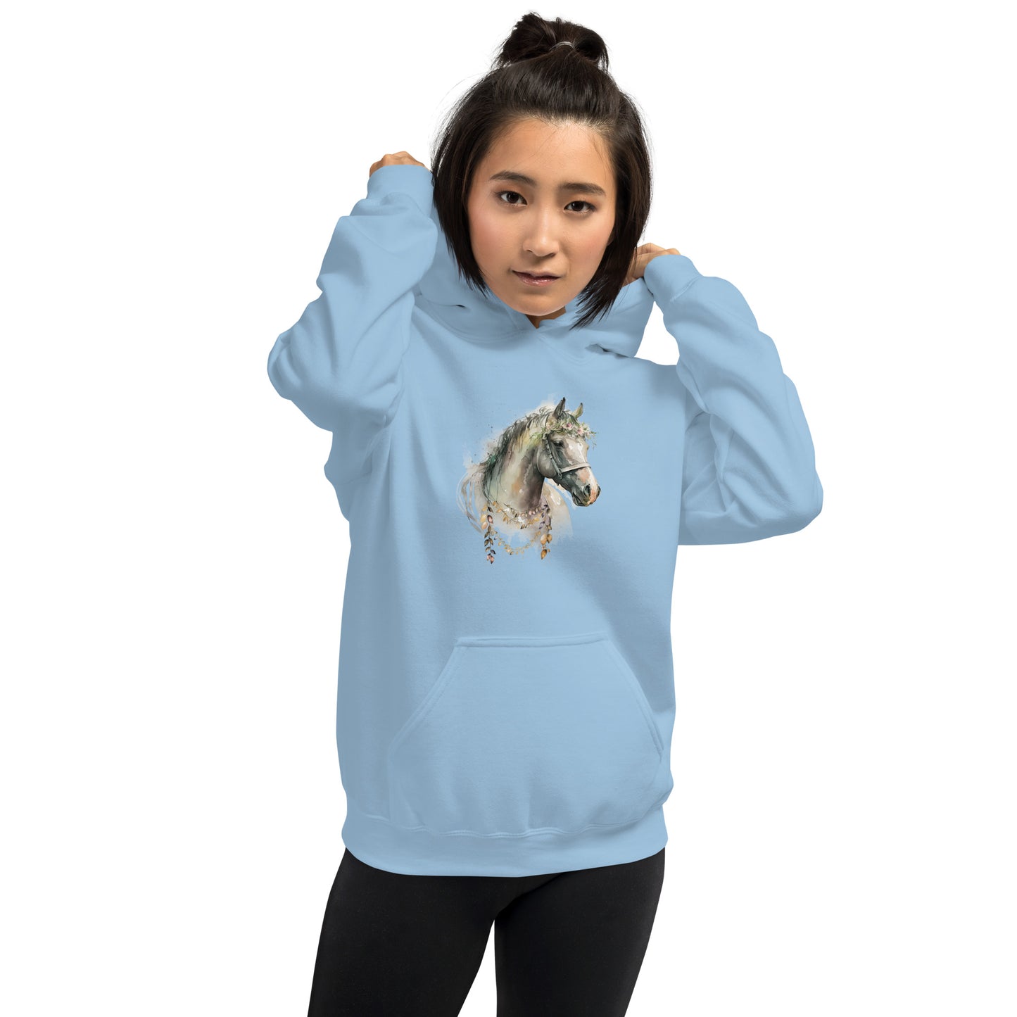 Whimsical Horse Unisex Hoodie