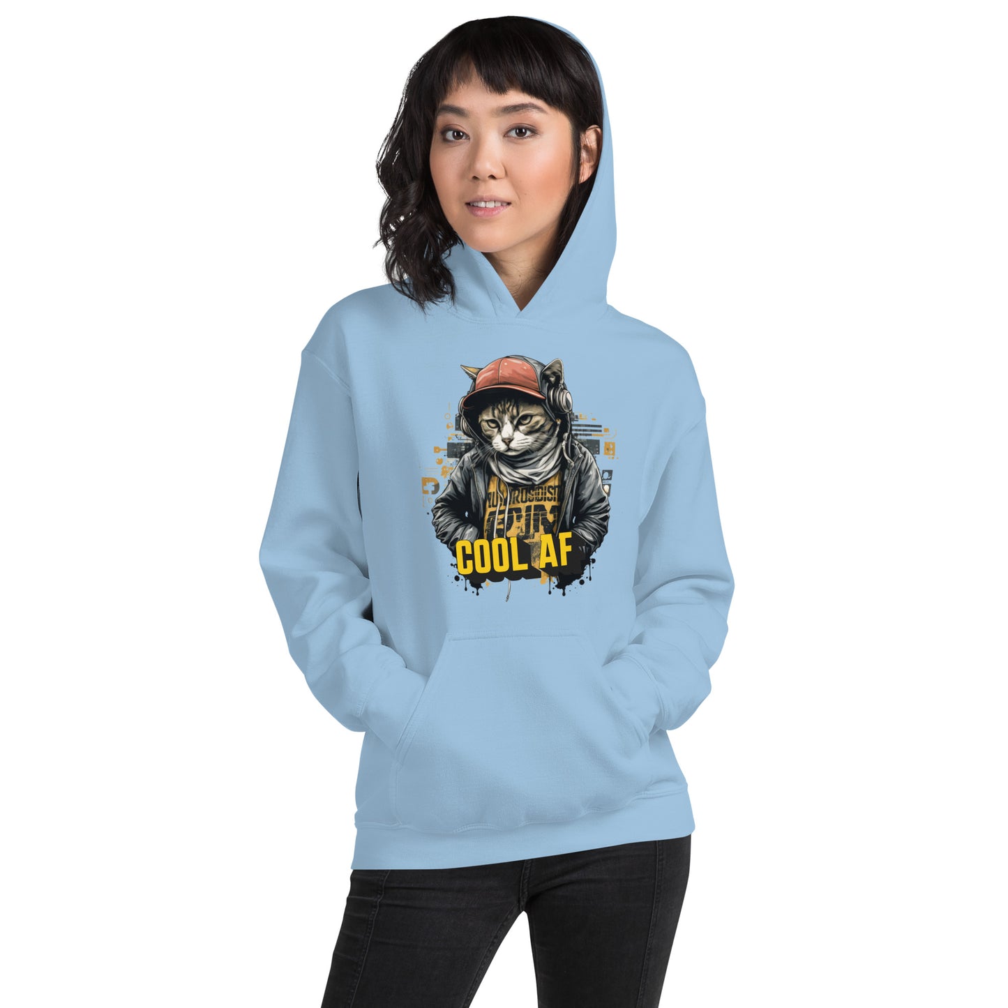 Cool AF Cat Unisex Hoodie