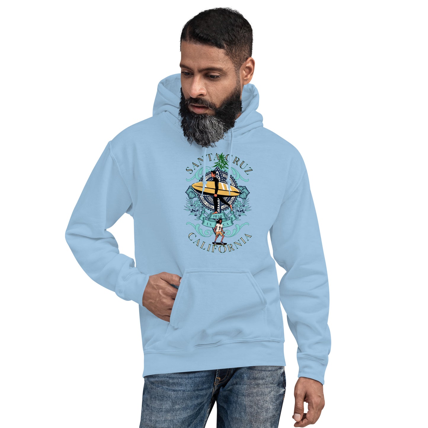 Santa Cruz California Unisex Hoodie