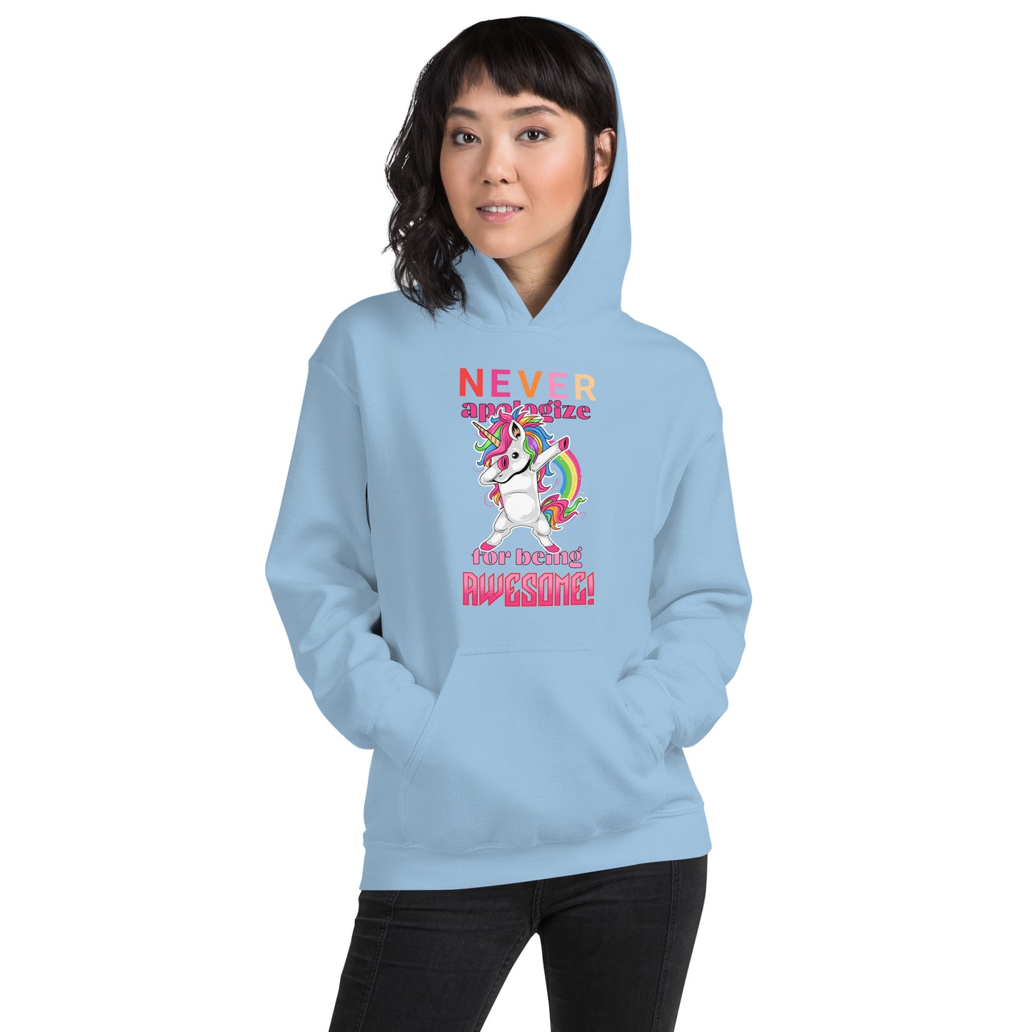 Unicorn Never Apologize Unisex Hoodie