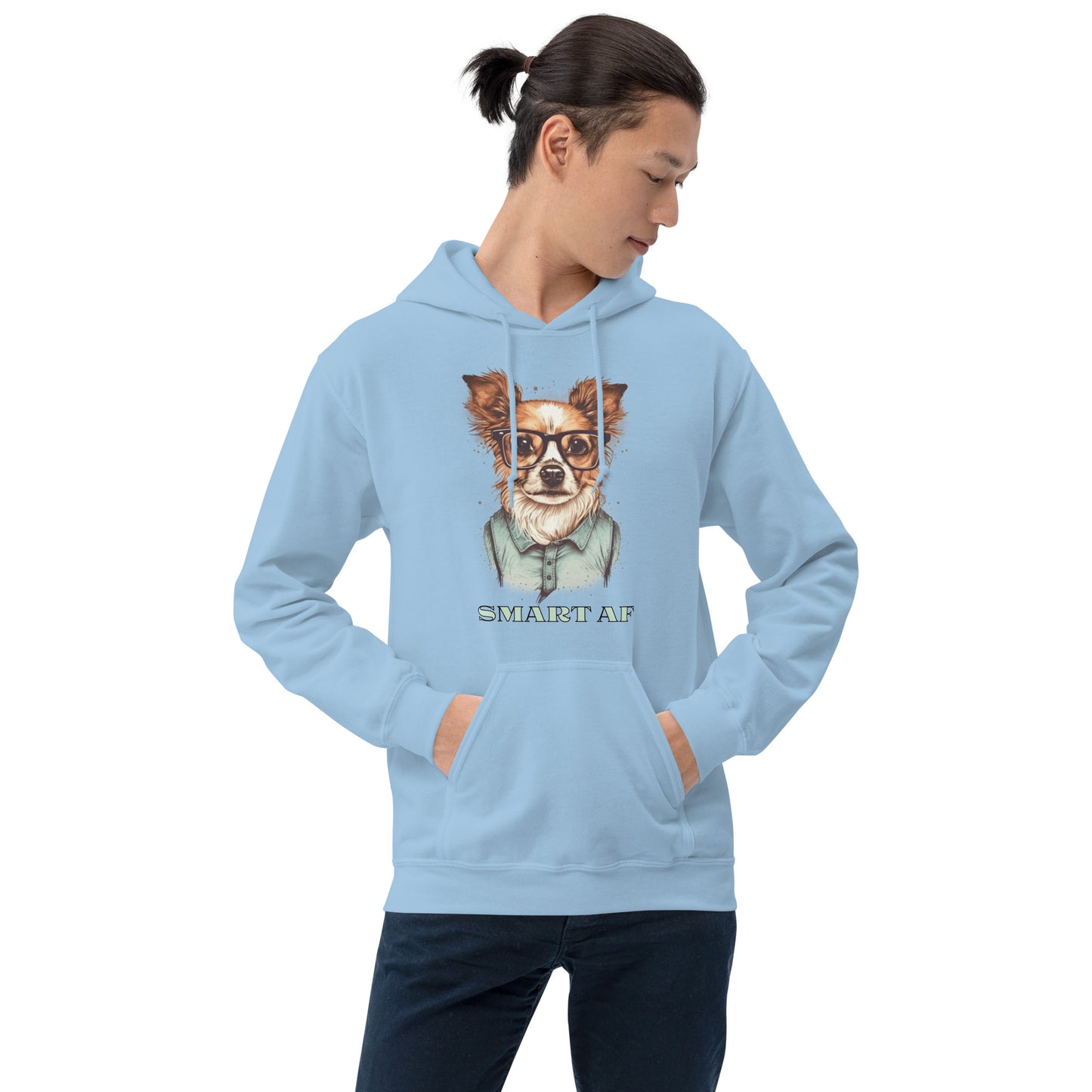 Smart AF Dog Unisex Hoodie