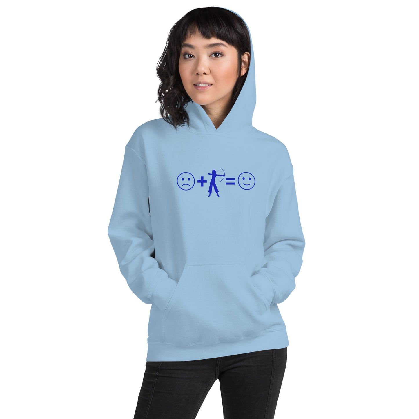 Archery Equals Happiness Unisex Hoodie