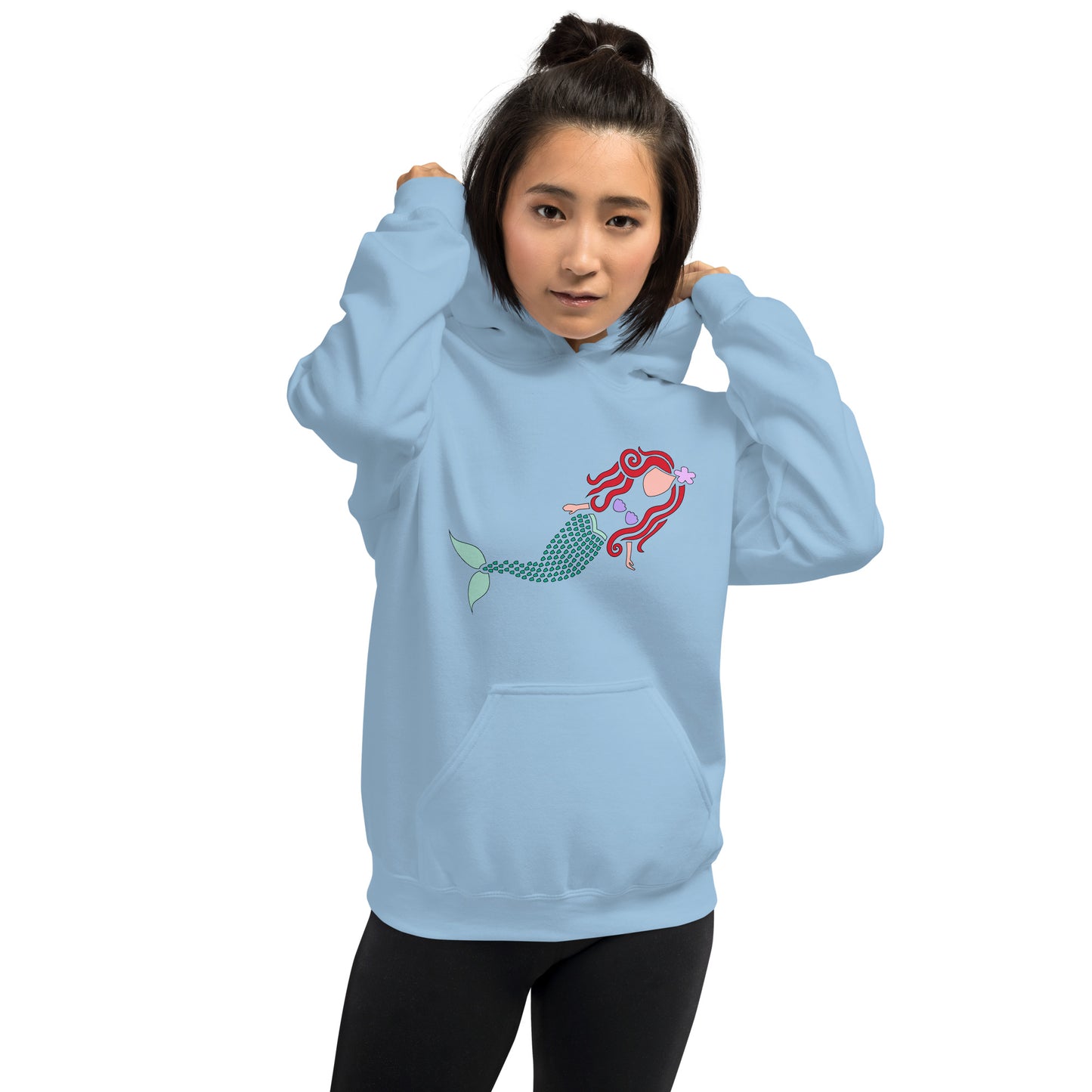 A Mermaid Under the Water Unisex Hoodie