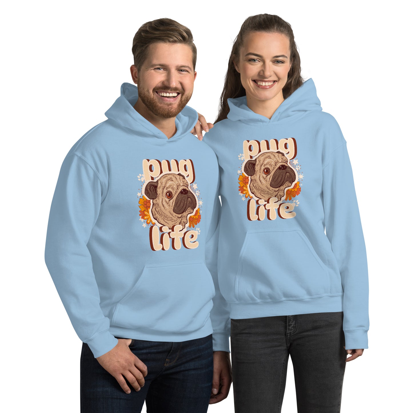 Pug Life Unisex Hoodie