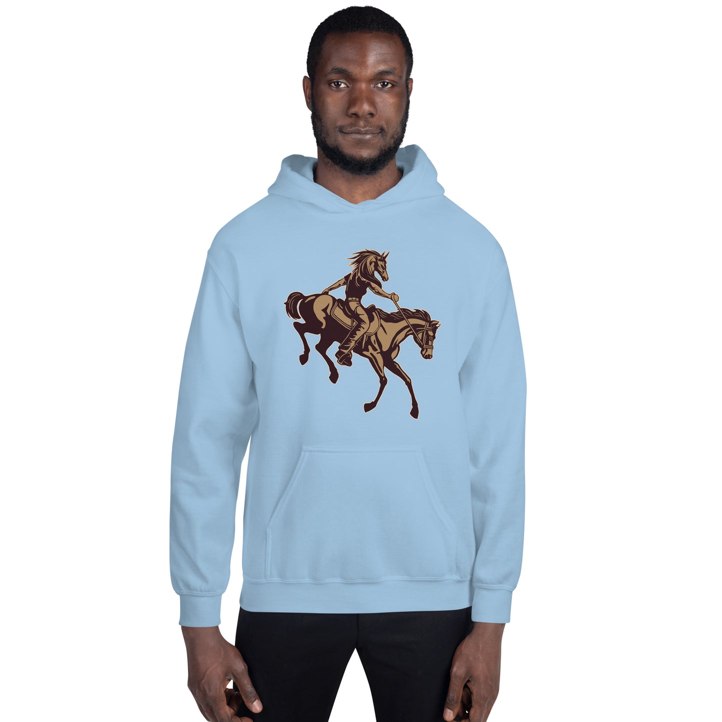 Horse-Man Unisex Hoodie