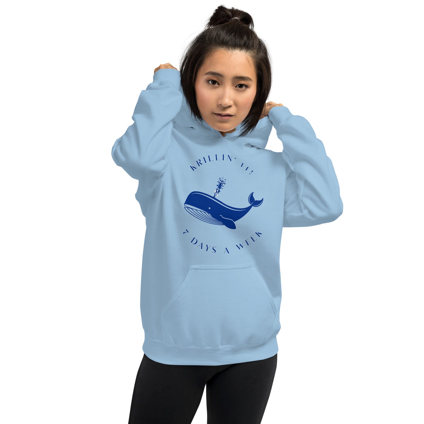 Whales Krillin' It! Unisex Hoodie