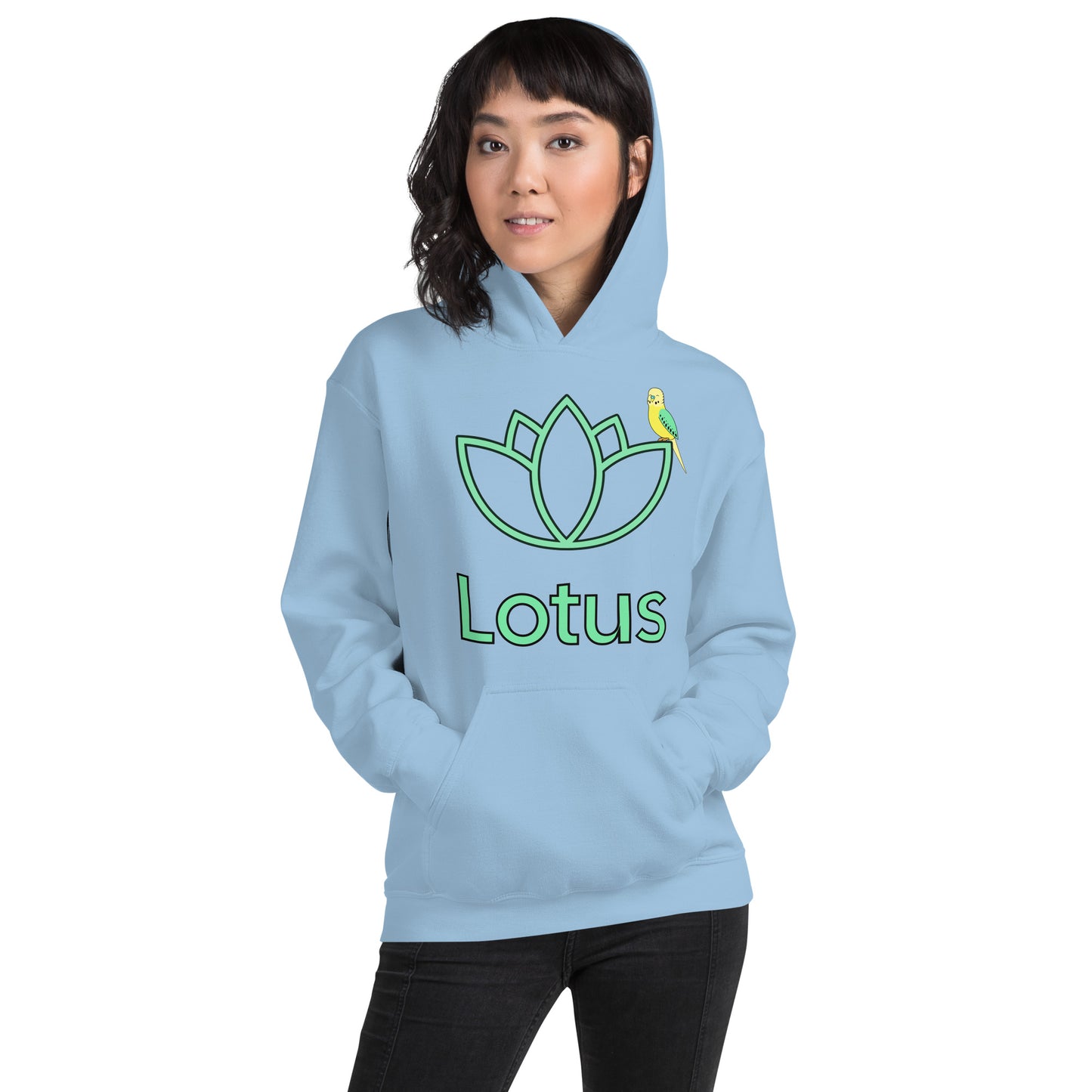 Lotus Bird Unisex Hoodie