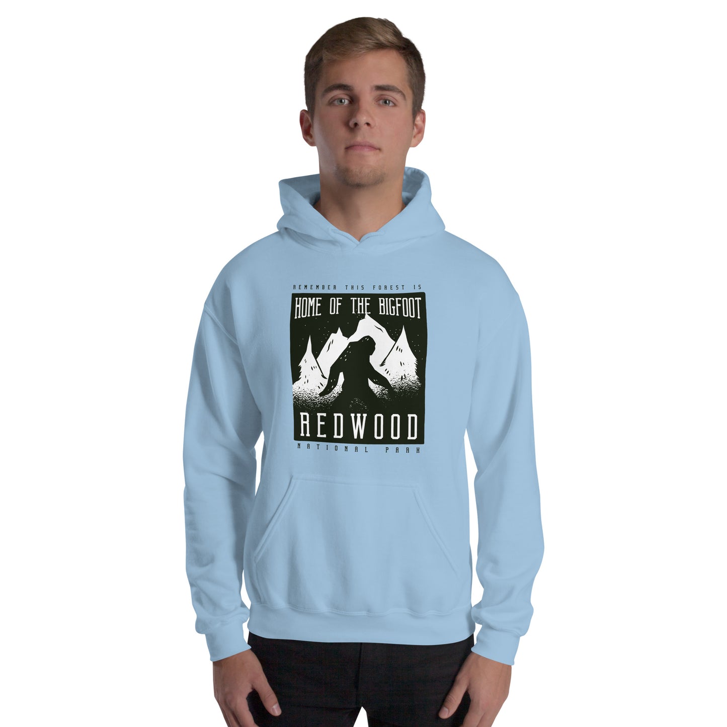 Bigfoot Redwood Unisex Hoodie