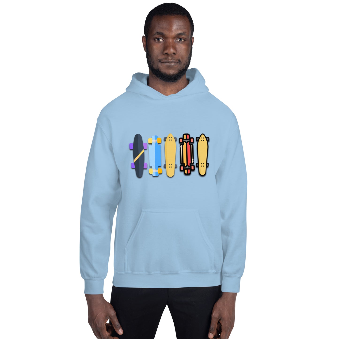 Skateboard Decks Unisex Hoodie