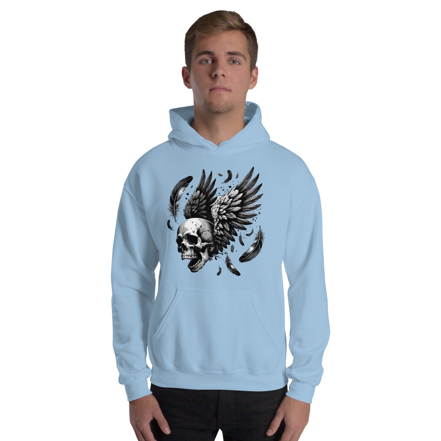 Flying Skull Unisex Hoodie