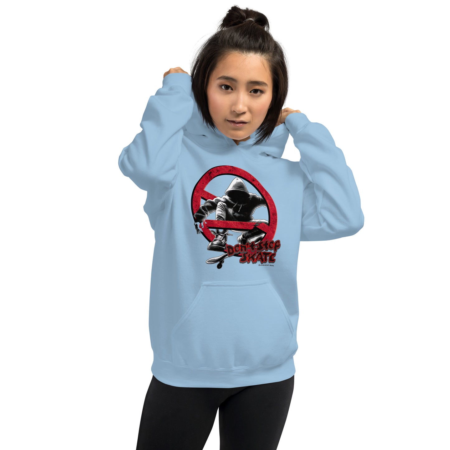 Don't Stop, Skate Unisex Hoodie