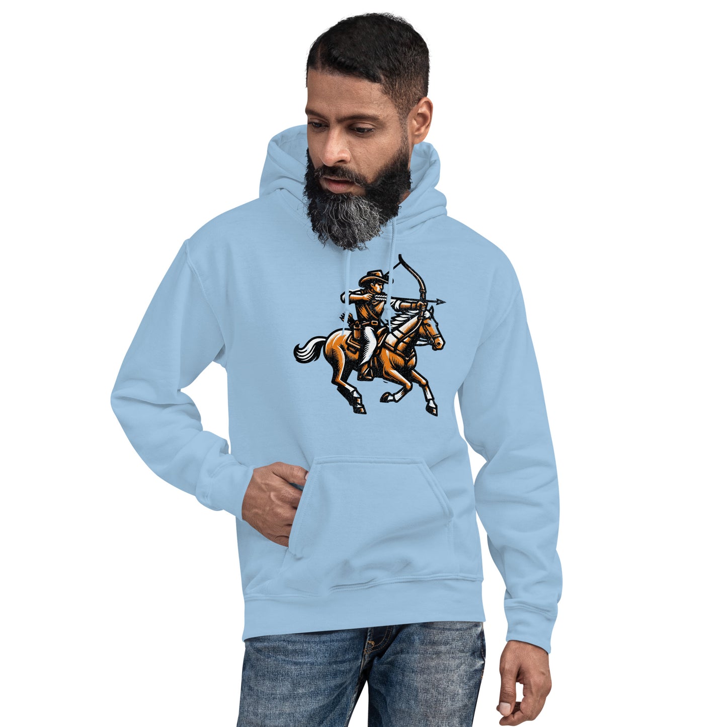 Cowboy Archer Unisex Hoodie