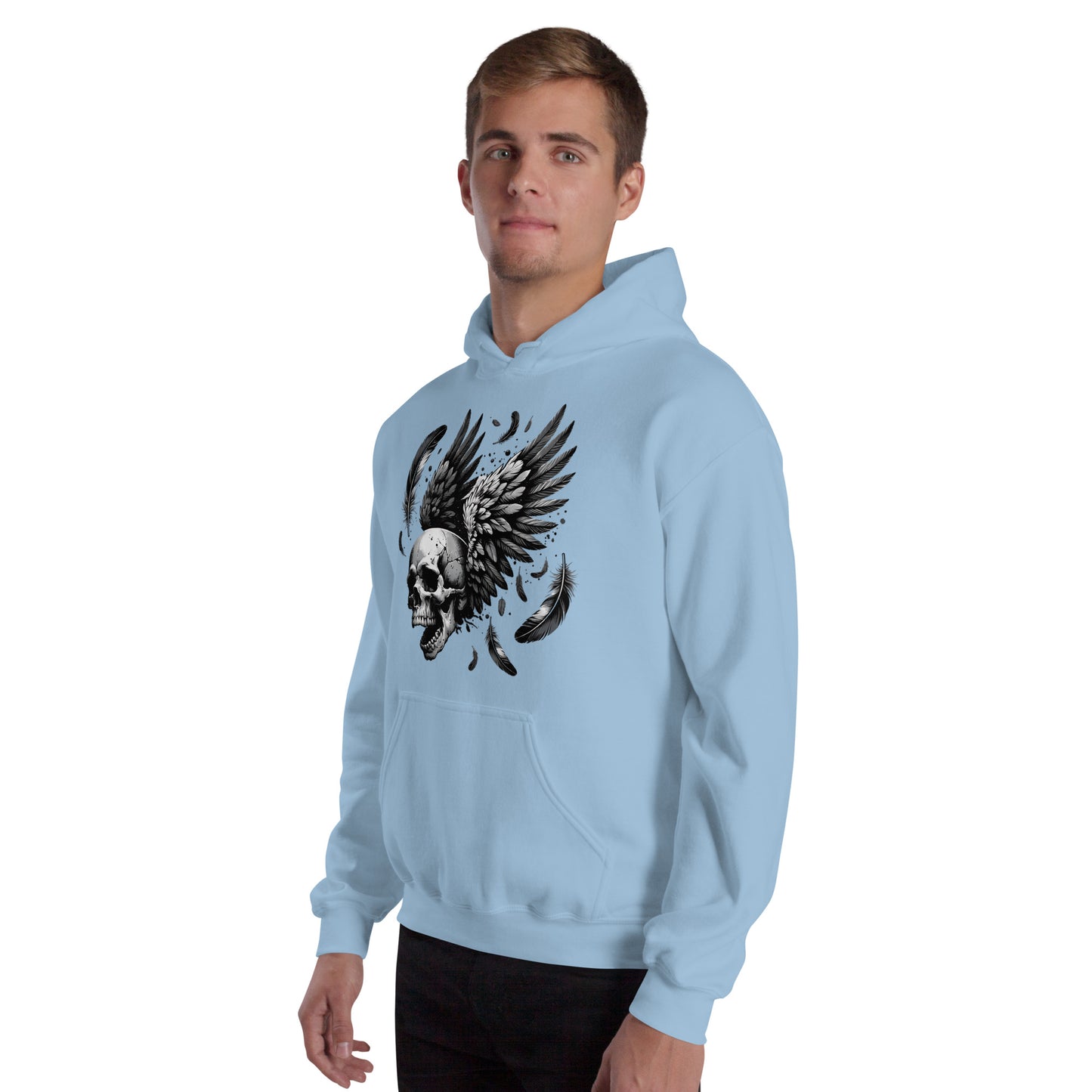 Flying Skull Unisex Hoodie