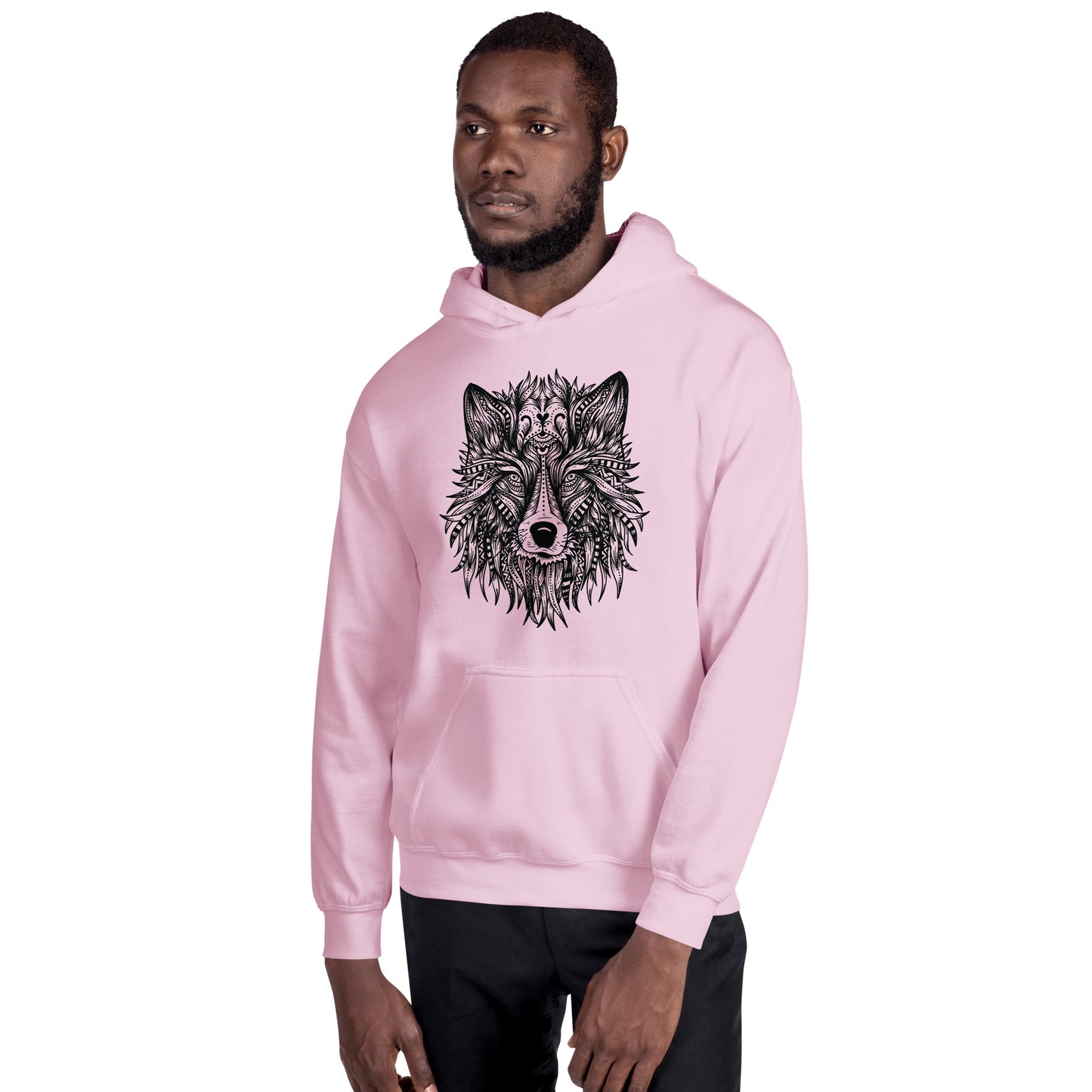 Wolf Mandala Unisex Hoodie