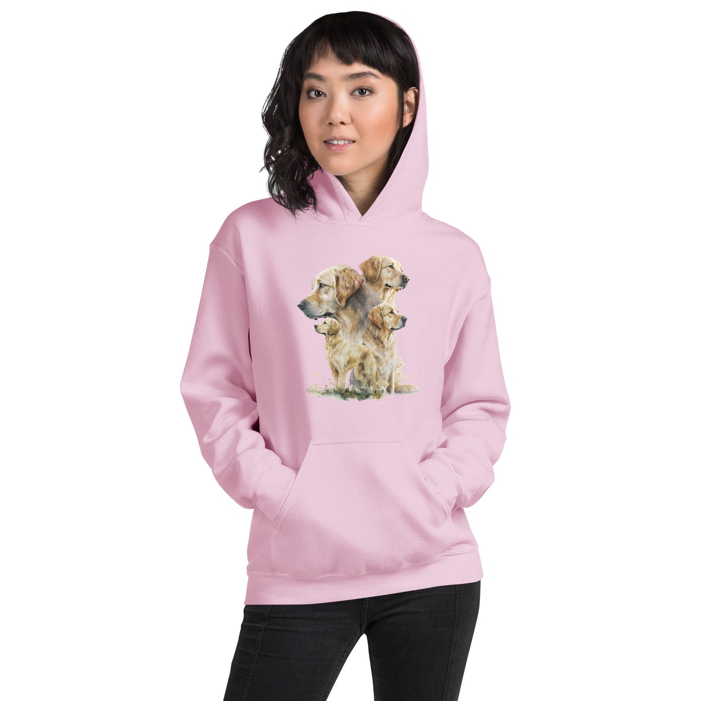 Golden Retrievers Unisex Hoodie