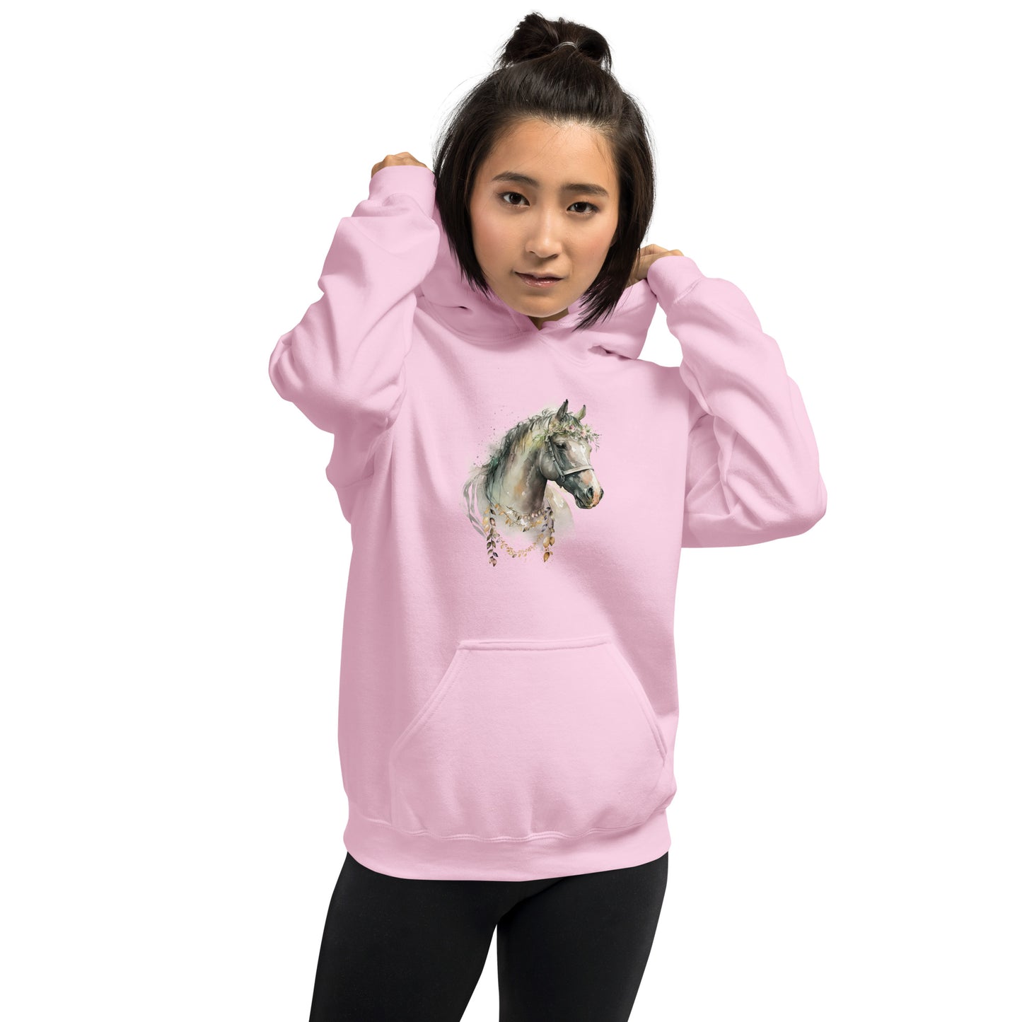 Whimsical Horse Unisex Hoodie