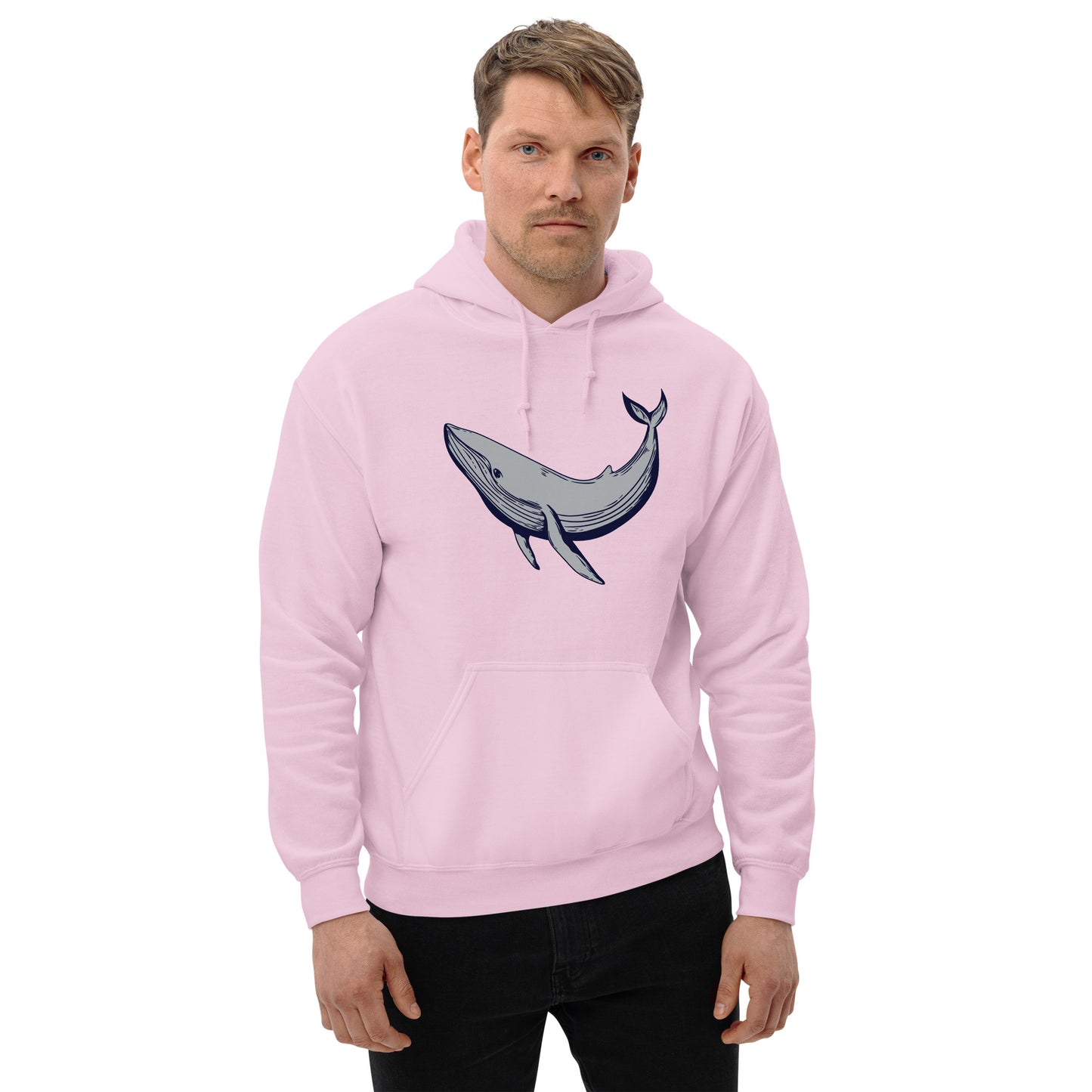 Grey Whale Unisex Hoodie