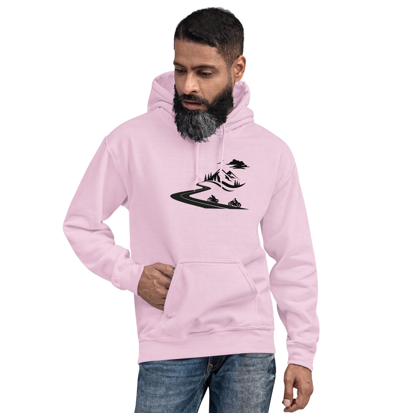 Motorcycle Road Trip Unisex Hoodie