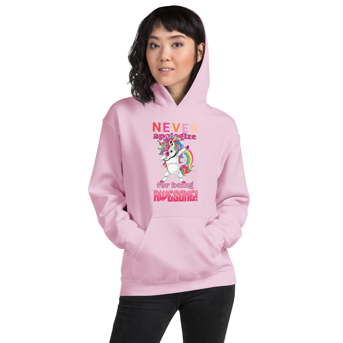 Unicorn Never Apologize Unisex Hoodie