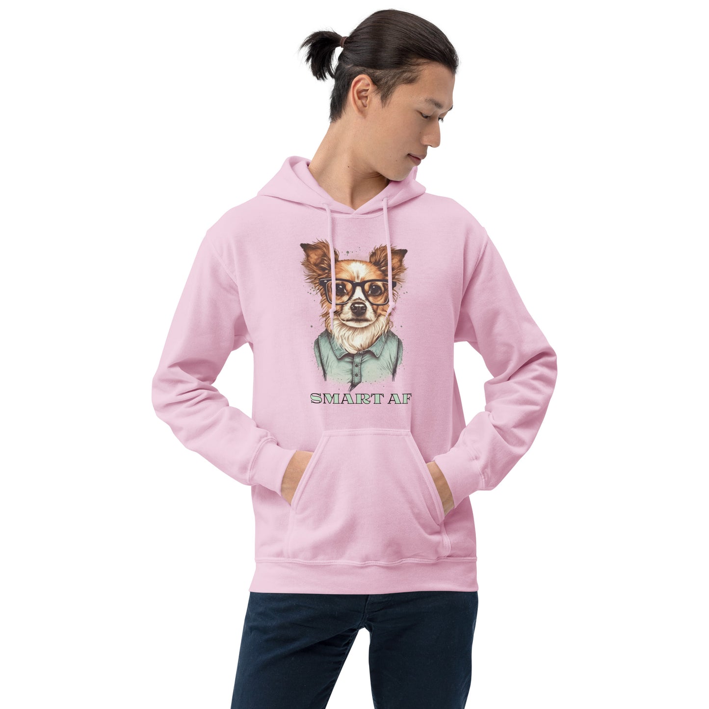 Smart AF Dog Unisex Hoodie