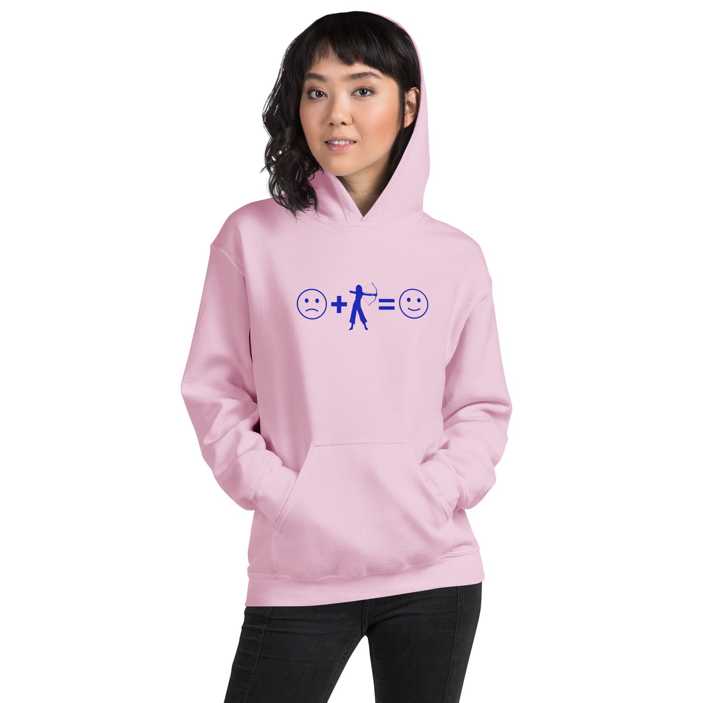 Archery Equals Happiness Unisex Hoodie