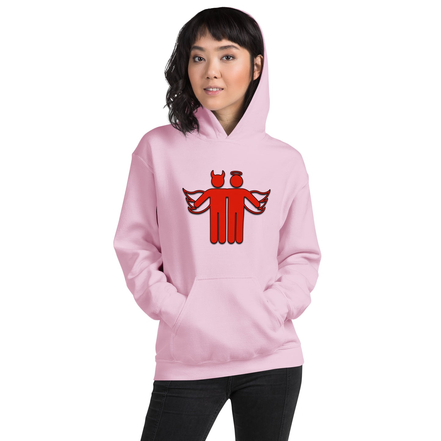 Devil & Angel Unisex Hoodie