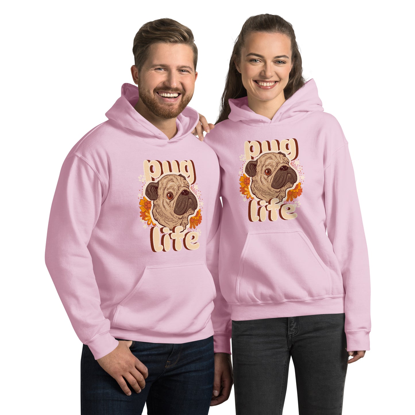 Pug Life Unisex Hoodie