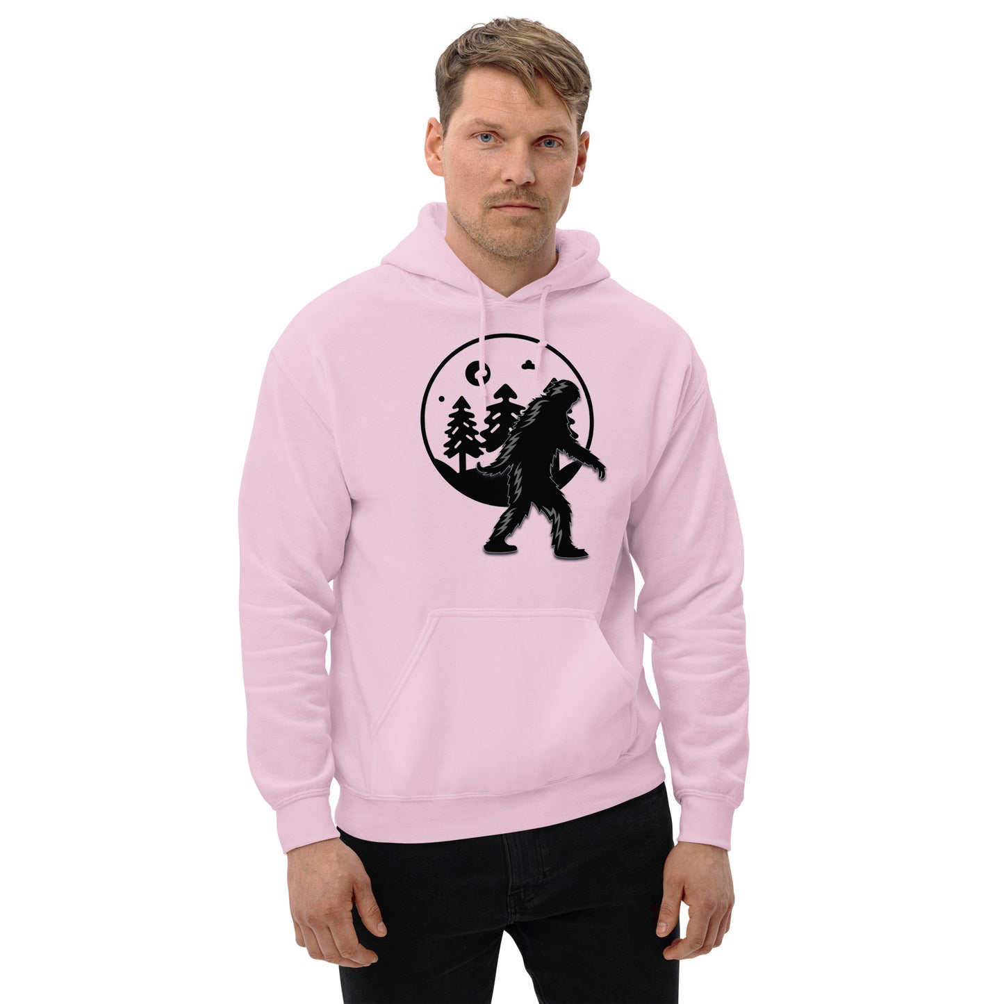 Sasquatch in the Moonlight Unisex Hoodie