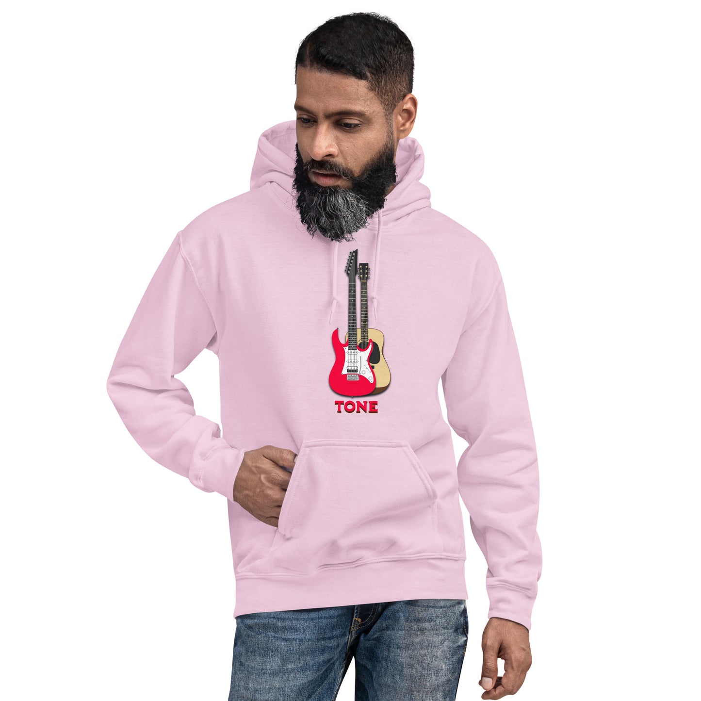 Two Tone Guitars Unisex Hoodie