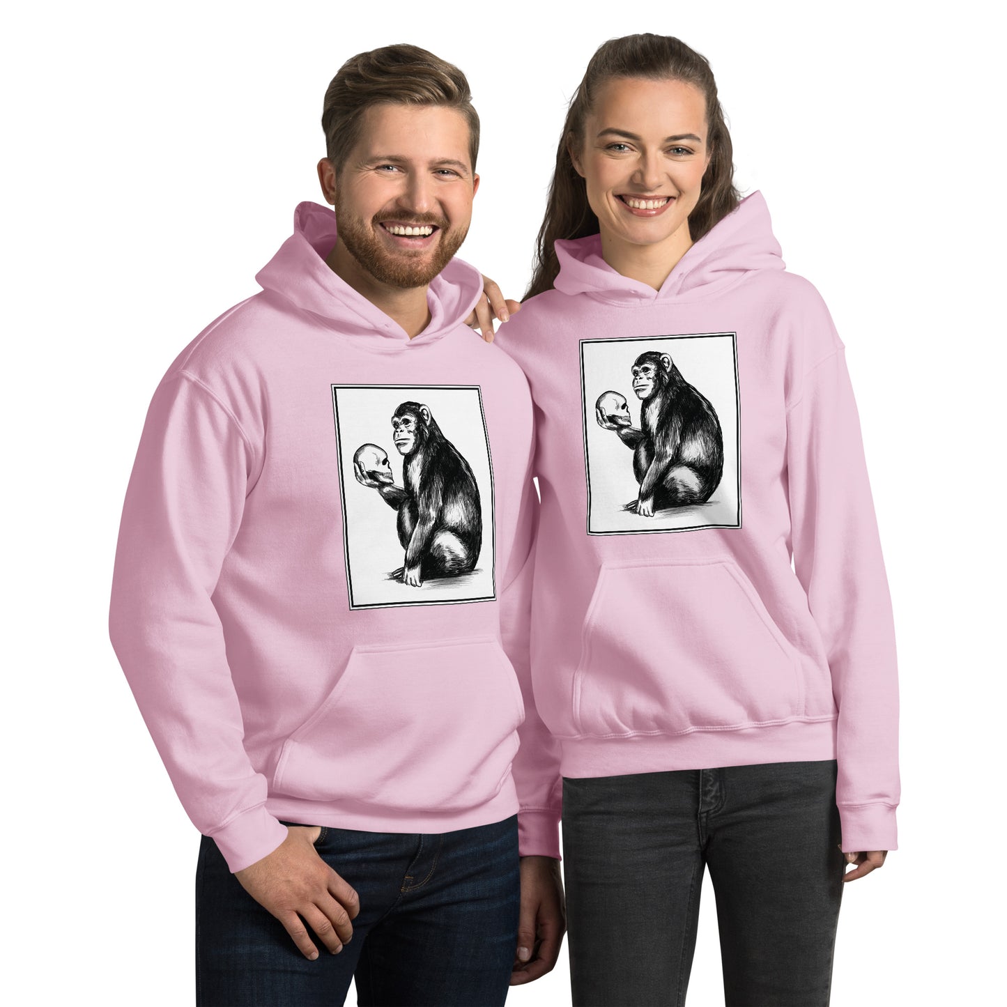 Chimp Thinker Unisex Hoodie