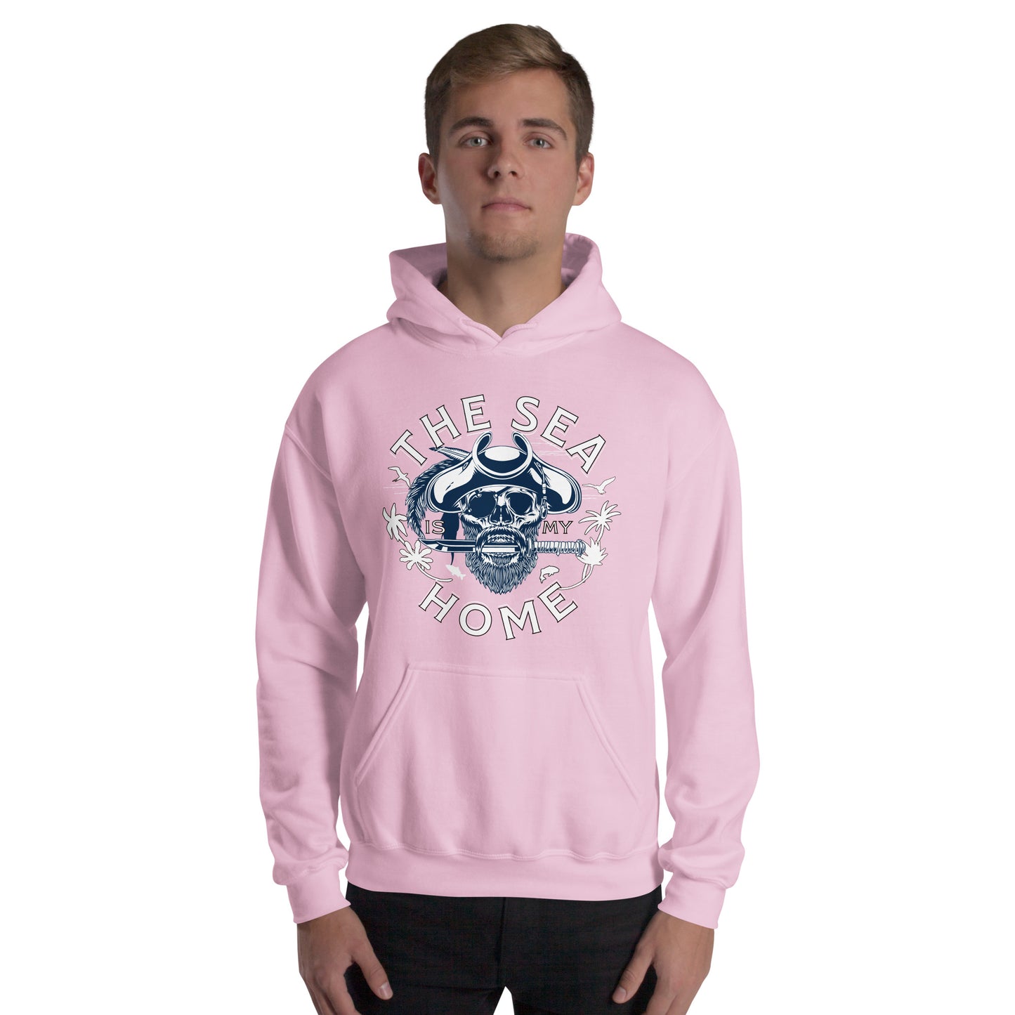 The Sea is My Home Pirate Unisex Hoodie