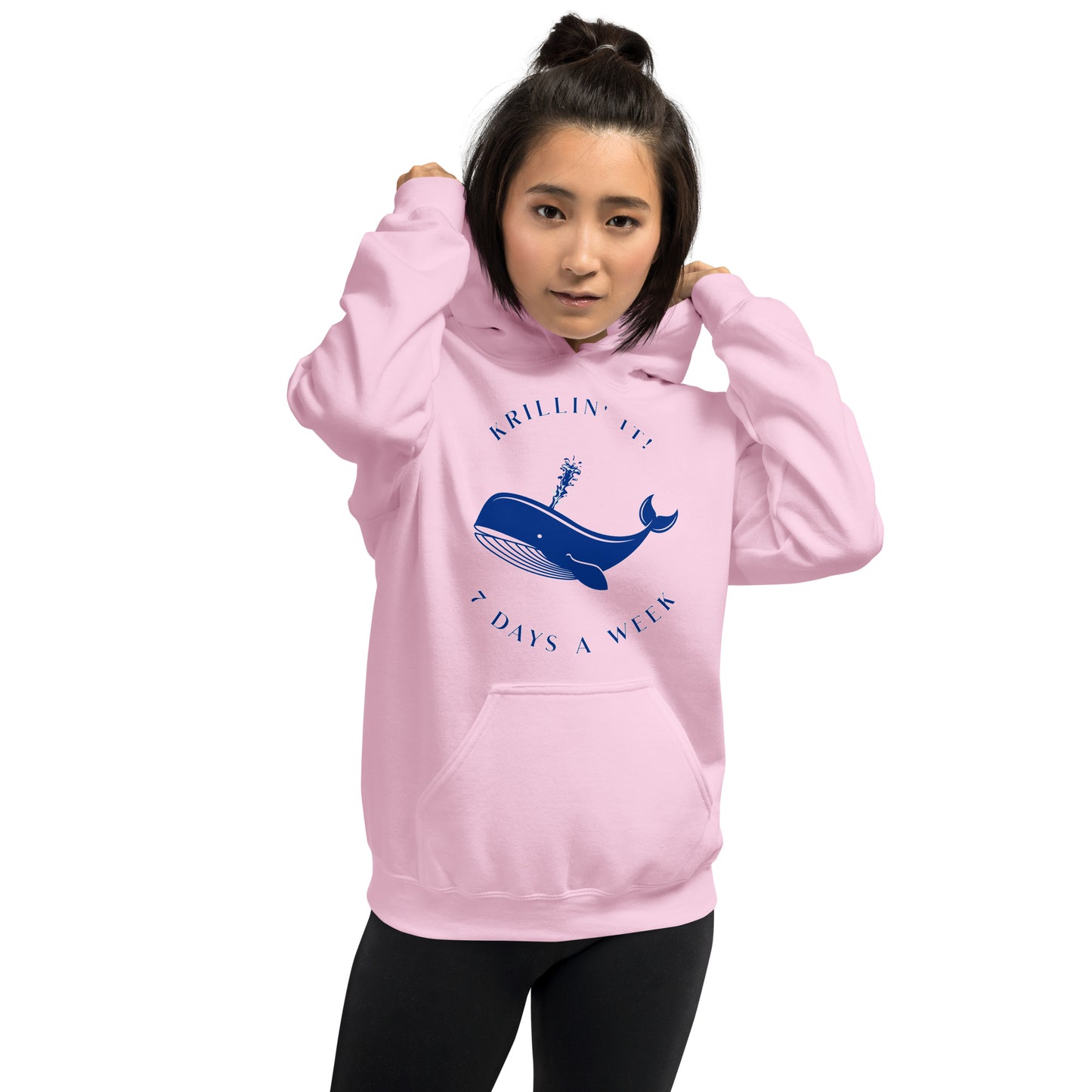 Whales Krillin' It! Unisex Hoodie